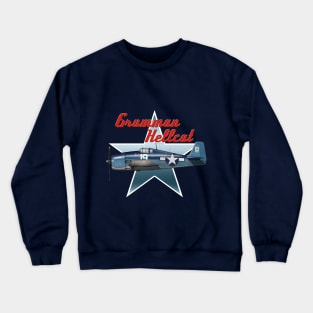 Grumman F6F-5 Hellcat “White 19” Crewneck Sweatshirt